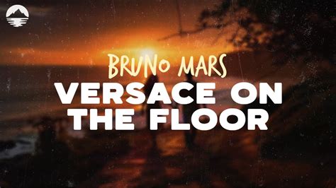 versace om the floor|Versace on the floor song.